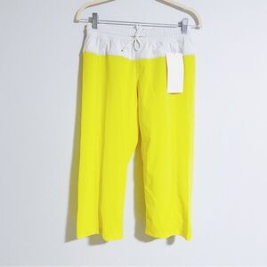 Lululemon - Yellow Step Lively Crop Pants